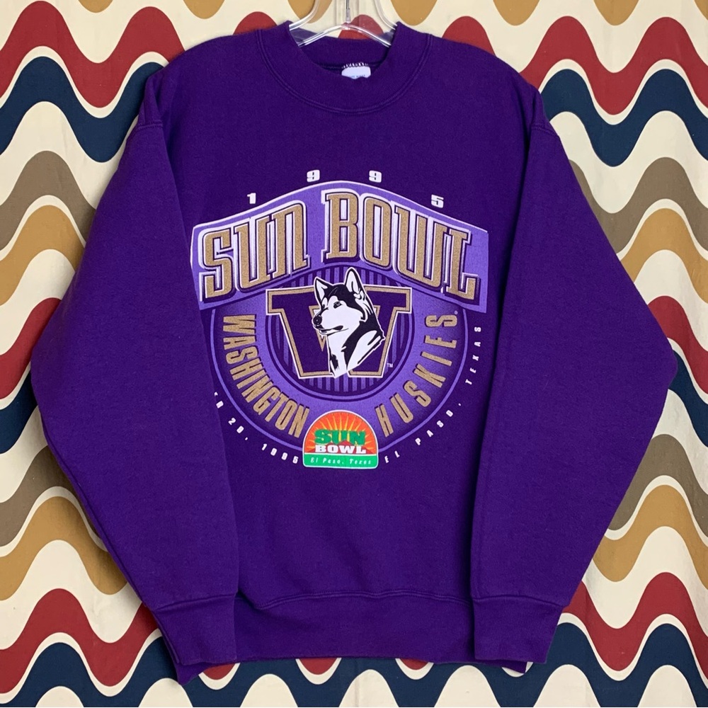 Purple Sun Bowl Washington Huskies Sweatshirt